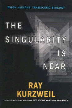 "הסינגוּלריות קרובה": עטיפת ספרו של ריי קורצווייל