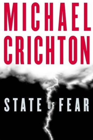 Micahel Crichton - State of Fear, עטיפת הספר