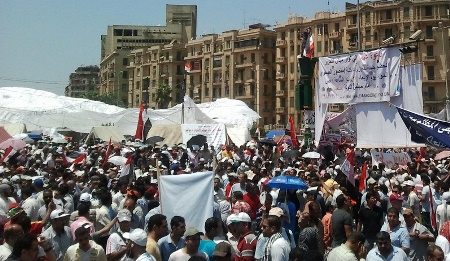 הפגנה בכיכר תחריר בקהיר
